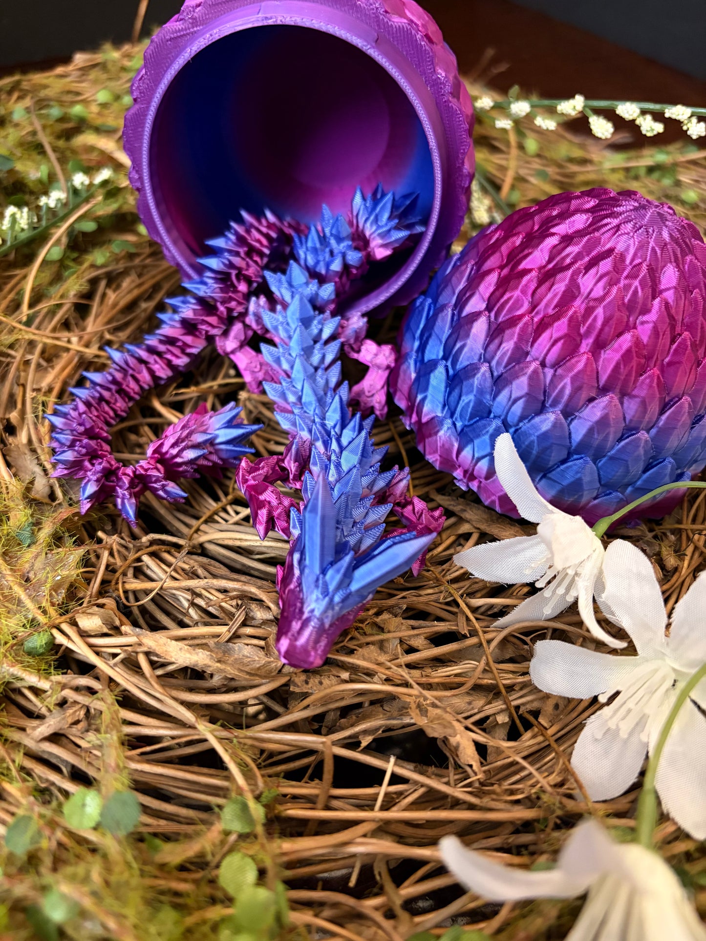 Mini Dragon with Egg (dragonscale)