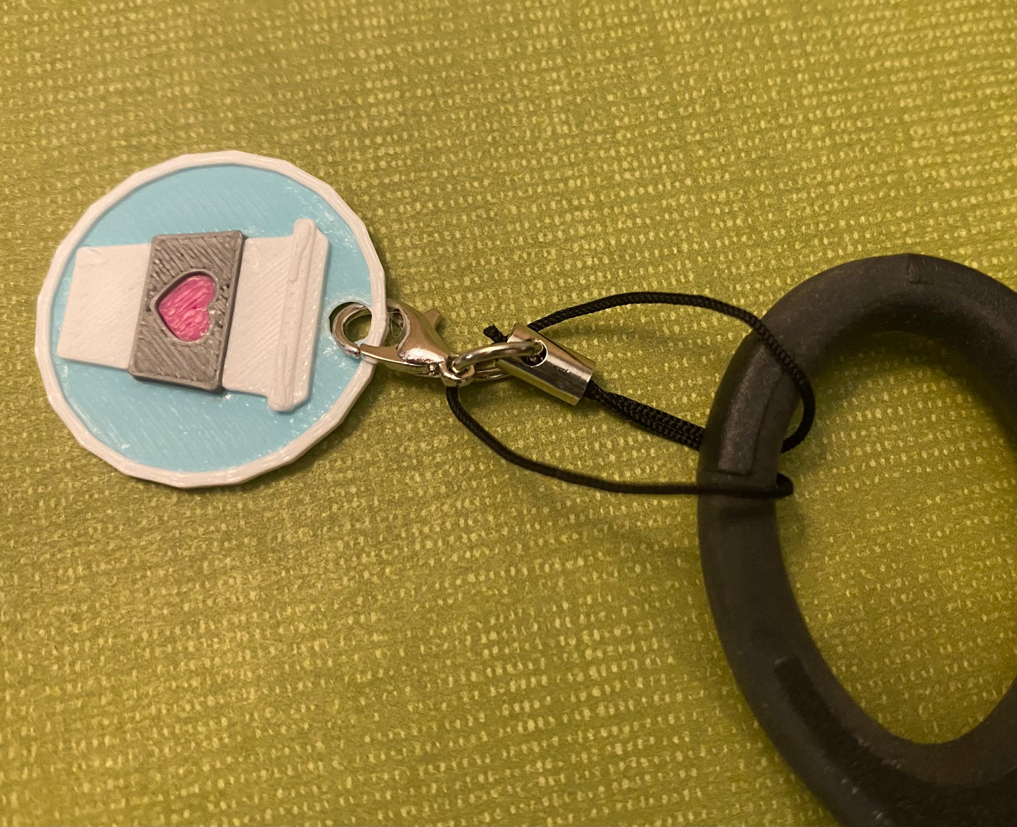 Coffee Scissor Charm