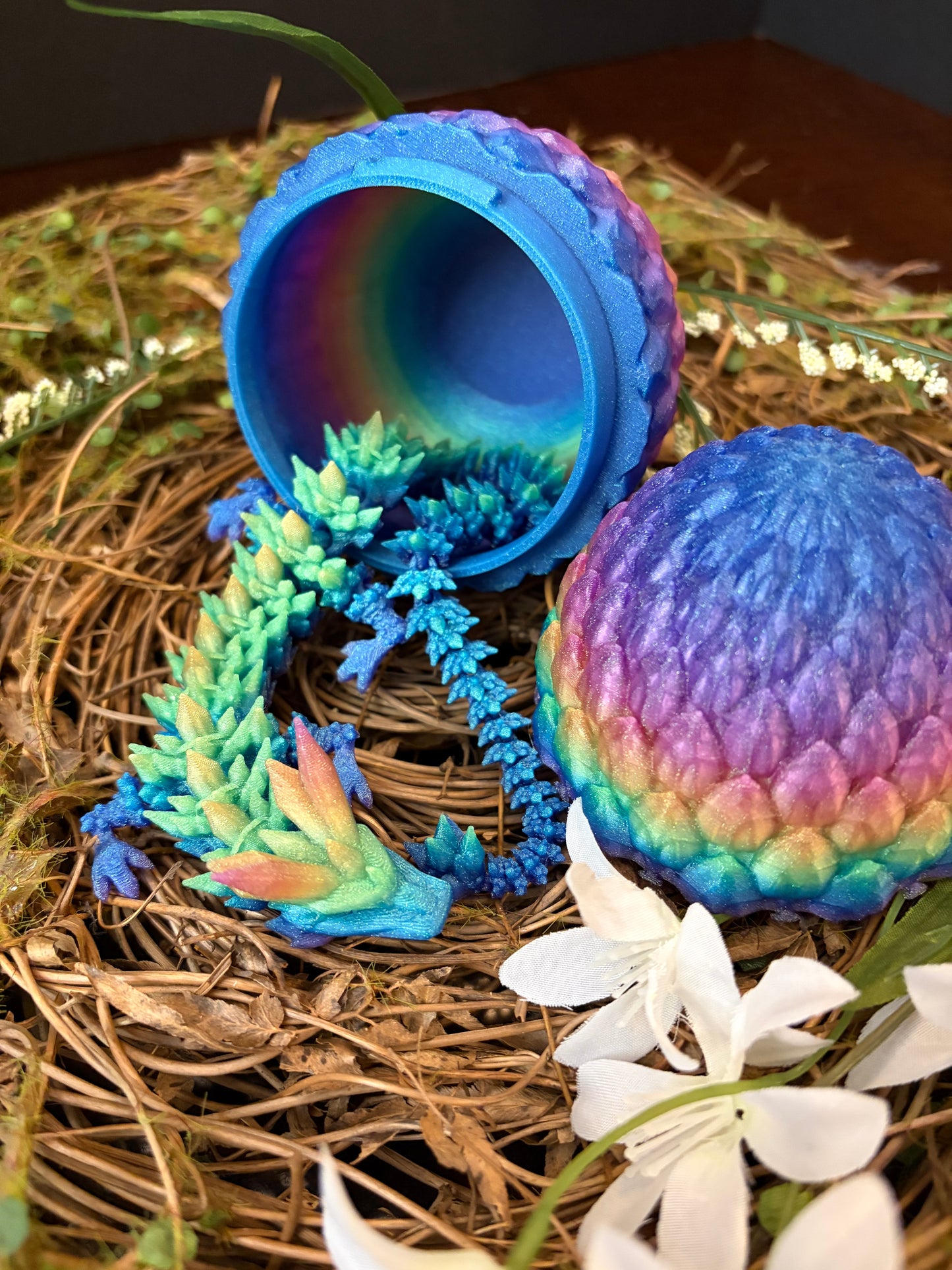 Mini Dragon with Egg (dragonscale)
