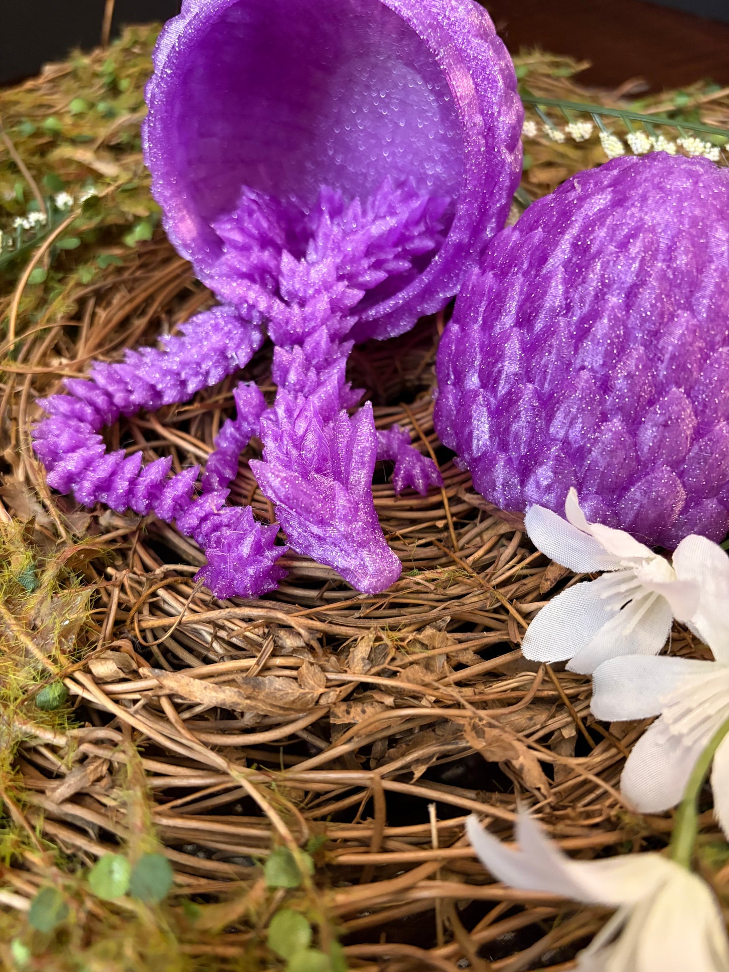 Mini Dragon with Egg (dragonscale)